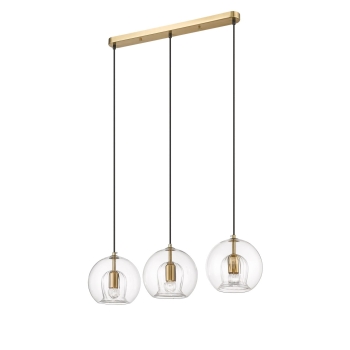 ARETTE auriu 3x40W E27 lampă suspendată Light Prestige