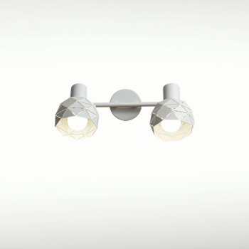 Plafonieră REUS albă 2x40W E14 Light Prestige