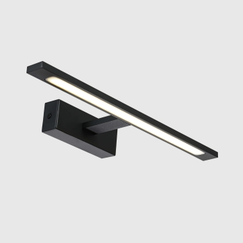 Aplică ISLA negru IP44 1x12W LED 41cm Light Prestige