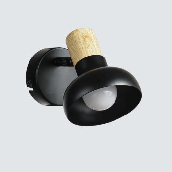 Lampă de perete AREZZO negru 1x40W E14 Light Prestige