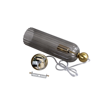 PIEGA fumuriu 1x40W E14 lampă suspendată Light Prestige