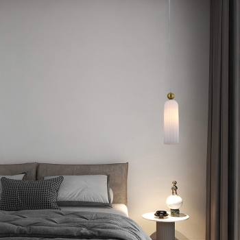 Lampă suspendată PIEGA albă 1x40W E14 Light Prestige