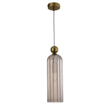 PIEGA chihlimbar 1x40W E14 lampă suspendată Light Prestige