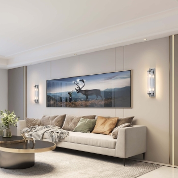 Lampă de perete LORENZO crom 2x40W E14 Light Prestige