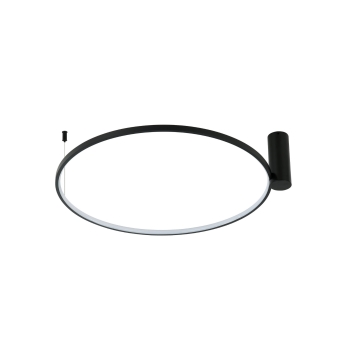 Plafond RING S negru 1xLED 3000K Light Prestige