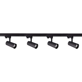 ICE SET 3F negru negru 4x50W GU10 Light Prestige kit feroviar