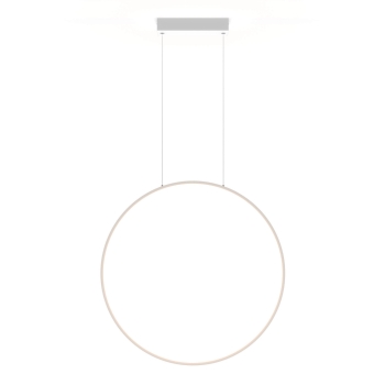 MIRROR L lampă suspendată MIRROR L albă 1x50W LED Light Prestige
