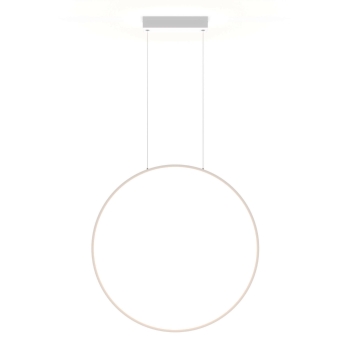 MIRROR S lampă suspendată albă 1x35W LED Prestige