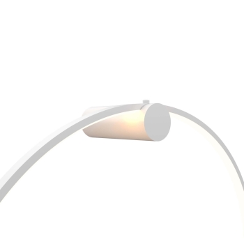 Aplică Oglindă albă S 1x35W LED 60 cm Light Prestige