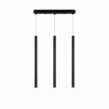 Lămpă suspendată LUNGO negru 3x5W G9 Light Prestige