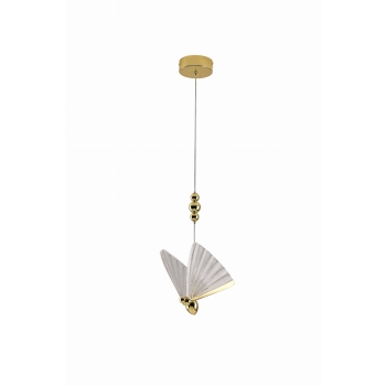 MARIPOSA gold 2xLED lampă suspendată Light Prestige