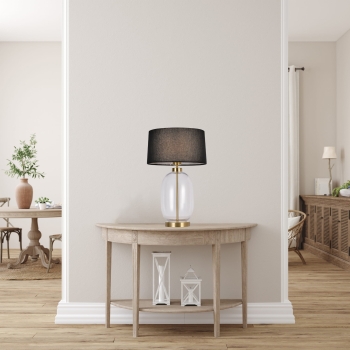 AMUR transparent 1x60W E27 lampă de masă Light Prestige