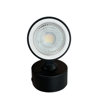 ANILLO reflector negru 1x50W GU10 Light Prestige