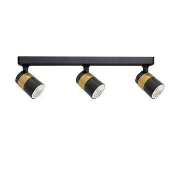 ANILLO negru 3x50W GU10 plafonieră neagră Light Prestige