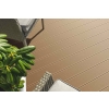 Placa de terasă compozită BERGDECK B150, nuc, periat 240 × 15 × 2,5 cm