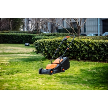 Mașină de tuns iarba electrică 1000 W, lățime 32 cm, recipient pentru iarbă 30 l