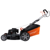 Mașină de tuns iarba cu motor, 4 în 1, 51 cm, 4,5 CP, cutie de colectare a ierbii de 65 litri, carcasă din oțel