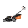 Mașină de tuns iarba cu motor, 4 în 1, 51 cm, 4,5 CP, cutie de colectare a ierbii de 65 litri, carcasă din oțel