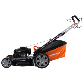 Mașină de tuns iarba cu motor, 4 în 1, 51 cm, 4,5 CP, cutie de colectare a ierbii de 65 litri, carcasă din oțel