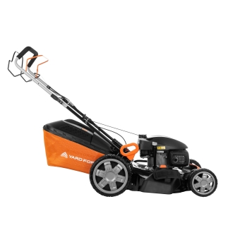 Mașină de tuns iarba cu motor, 4 în 1, 51 cm, 4,8 CP, recipient de colectare a ierbii de 65 litri, motor Honda, carcasă din oțel
