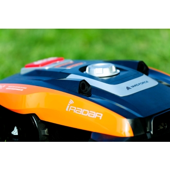 Robot de tuns iarba compact, suprafață de până la 400m2, cu ultrasunete, wifi, aplicație