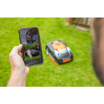 Robot de tuns iarba NX, suprafață de până la 1.000 m2 , cu ultrasunete, wifi, aplicație, limba poloneză.